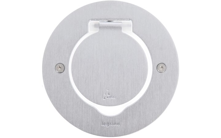 фото - Legrand Встр. блок IP44 круг.нерж.2м (089701)