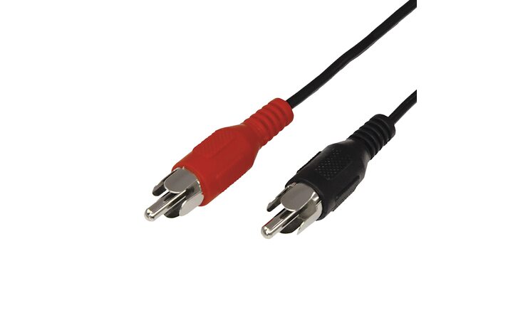 фото - Шнур 2 RCA - 2 RCA, 10м, черный REXANT