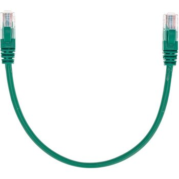 фото - Патч-корд U/UTP REXANT категория 5e, RJ45-RJ45, неэкранированный, 26AWG, LSZH, зеленый, 0.3 м