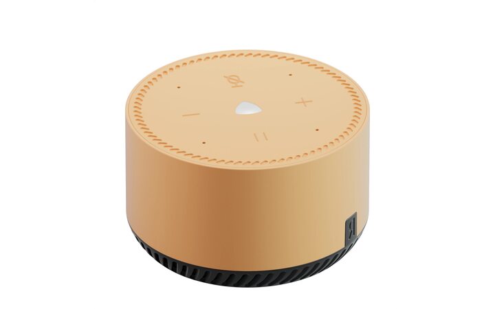 фото - Умная колонка Яндекс Станция Лайт Бежевая с Алисой (YNDX-00025)