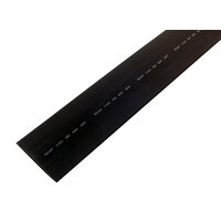 Трубка термоусаживаемая ТУТ нг 60,0/30,0мм, черная, упаковка 10 шт. по 1м REXANT (25-0060)