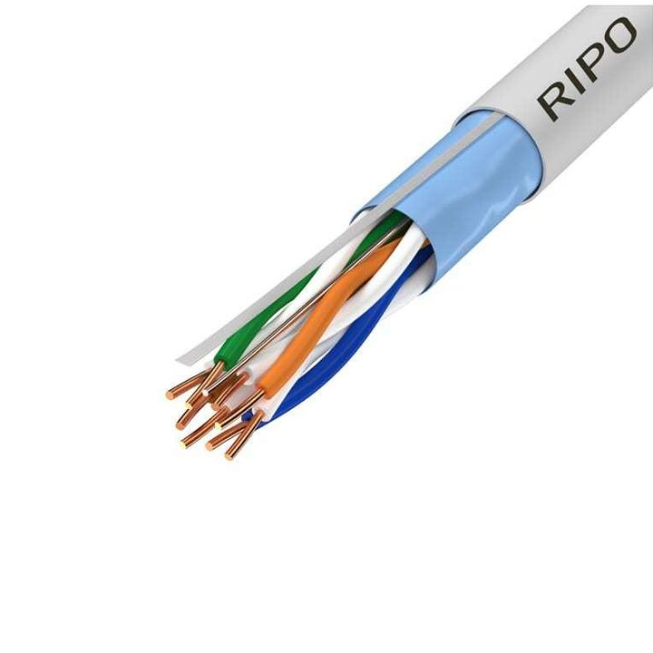 фото - Ripo FTP4 CAT5E 24AWG Cu(305m) бухта 305м