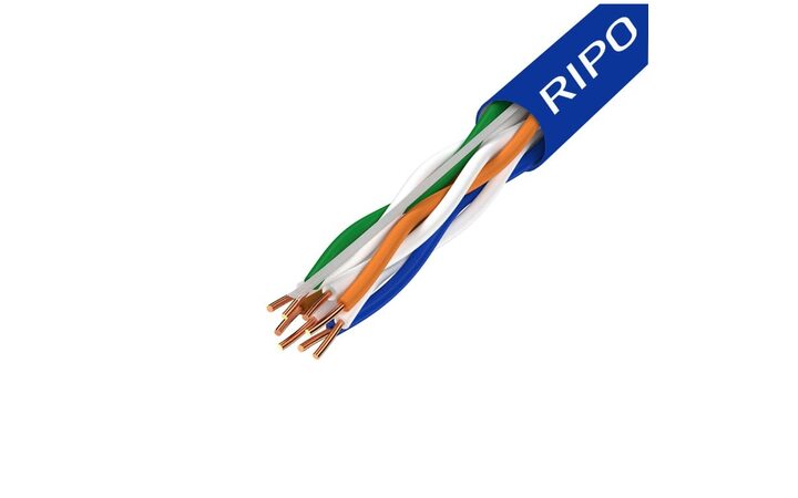 фото - Ripo UTP4 CAT6 23AWG Cu(305m) бухта 305м