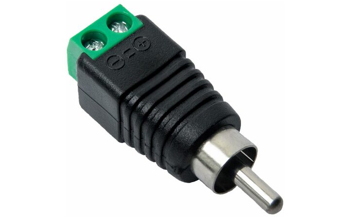 фото - Разъем RCA Optimus штекер с клеммной колодкой (20шт)