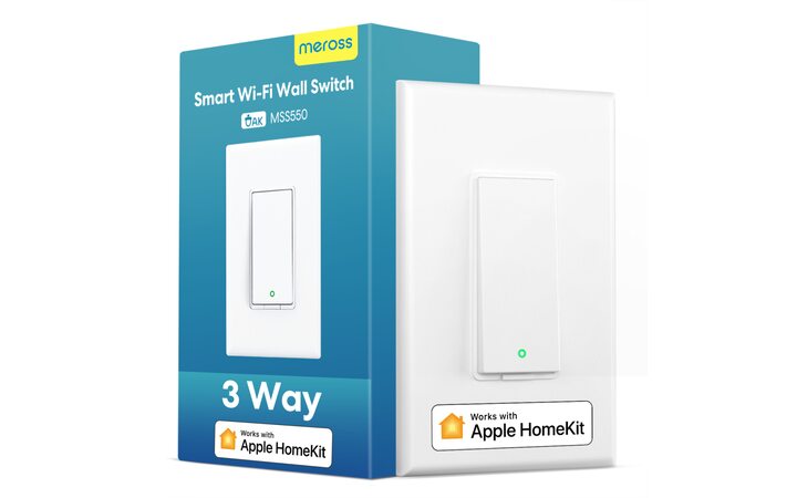 фото - HomeKit с клавишей Meross MSS550