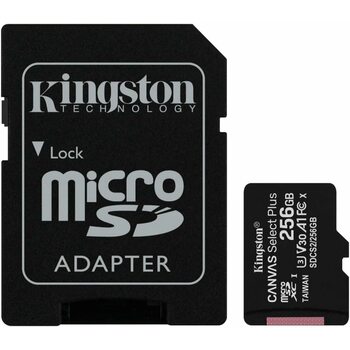 фото - Kingston SDCS2/256GB (MicroSDXC Class 10 UHS-I, SD adapter)