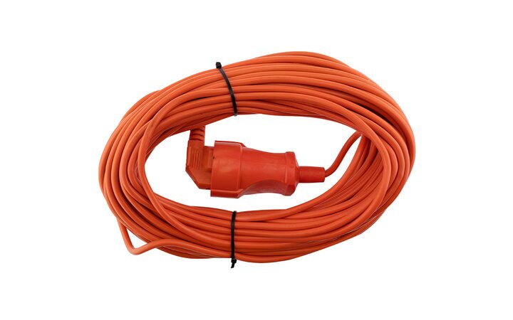 фото - PROconnect ПВС 3х0.75, 30 м, с/з, 6 А, 1300 Вт, IP44, оранжевый (Сделано в России) (11-7110)