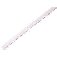 Трубка термоусаживаемая ТУТ 5,0/2,5мм, белая, упаковка 50 шт. по 1м, PROconnect (55-0501)