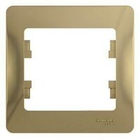 Рамка 1-м Glossa титан SE GSL000401