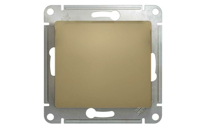 фото - Переключатель перекрестный 1-кл. СП Glossa 10А IP20 (сх. 7) 10AX механизм титан SE GSL000471