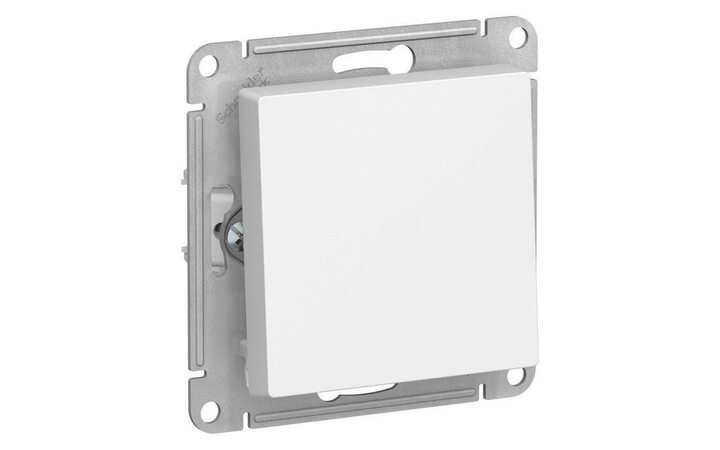 фото - Выключатель 1-кл. СП AtlasDesign 10А IP20 (сх. 1) 10AX механизм бел. SE ATN000111