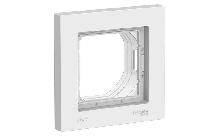 фото - Рамка 1-м AtlasDesign Aqua IP44 бел. SE ATN440101