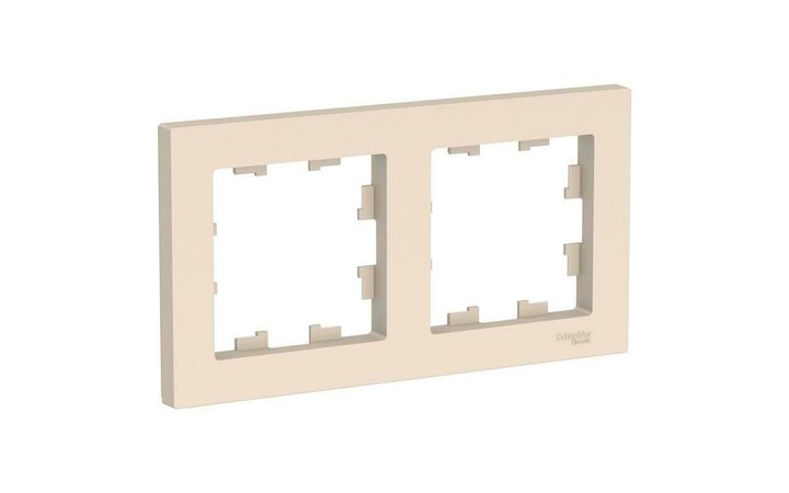 фото - Рамка 2-м AtlasDesign универс. беж. SE ATN000202