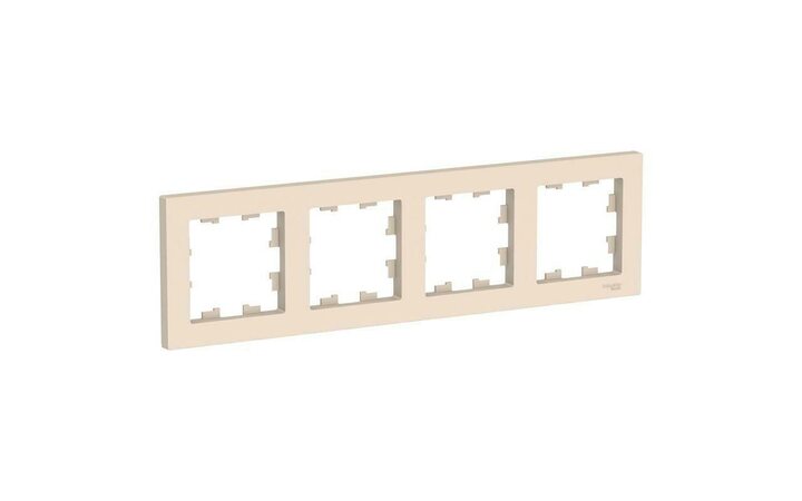 фото - Рамка 4-м AtlasDesign универс. беж. SE ATN000204