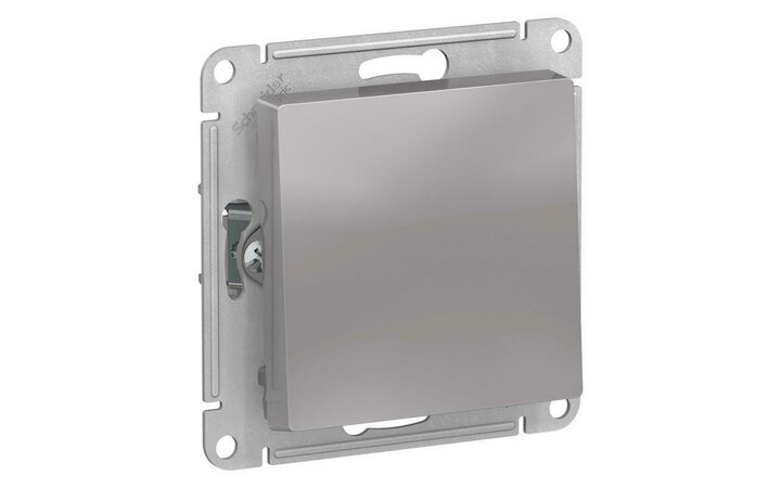 фото - Переключатель перекрестный 1-кл. СП AtlasDesign 10А IP20 (сх. 7) 10AX механизм алюм. SE ATN000371