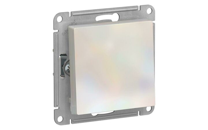 фото - Переключатель перекрестный 1-кл. СП AtlasDesign 10А IP20 (сх. 7) 10AX механизм жемчуж. SE ATN000471