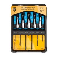 Набор отверток из стали S2 'Мастер' НО-06-S КВТ 78622