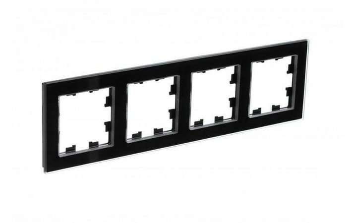 фото - Рамка 4-м AtlasDesign Nature стекло черн. SE ATN321004