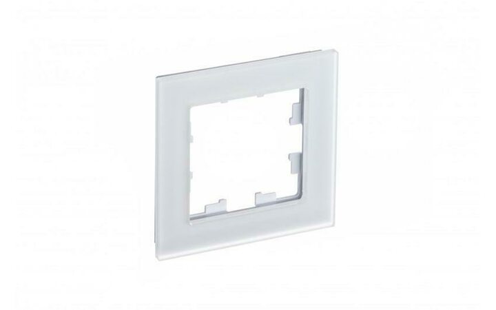 фото - Рамка 1-м AtlasDesign Nature матов. стекло бел. SE ATN330101