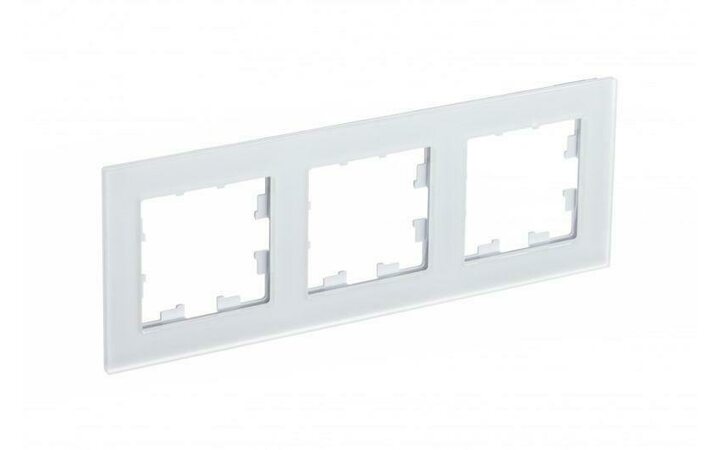 фото - Рамка 3-м AtlasDesign Nature матов. стекло бел. SE ATN330103