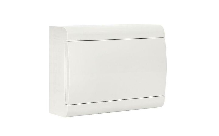 фото - Щит ЩРН-П-12 'SlimBox' IP41 бел. дверца PROxima EKF sb-n-12w