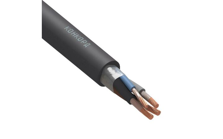 фото - Кабель КГ-ХЛ 3х4+1х2.5 (N) 220/380-3 (м) Конкорд 88