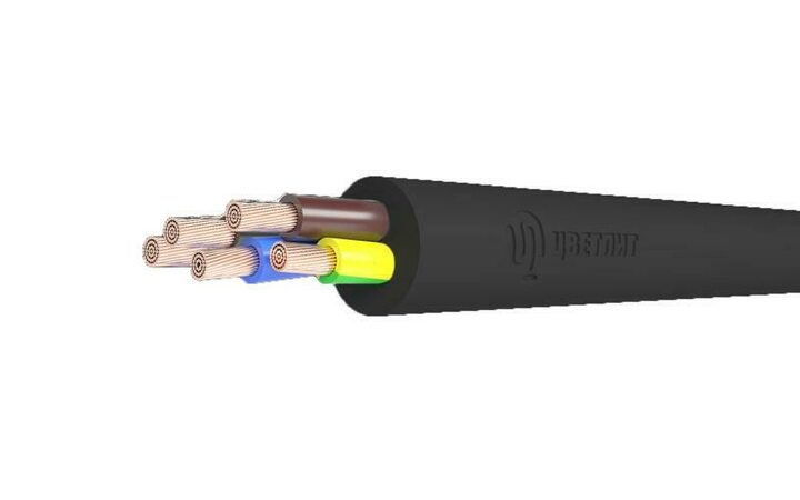 фото - Кабель КГ-ХЛ 5х25 (N PE) 380/660-2 (м) Цветлит 00-00142806