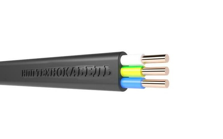 фото - Кабель ППГ-Пнг(А)-HF 3х1.5 ОК (N PE) 0.66кВ (м) Технокабель 00-00148196