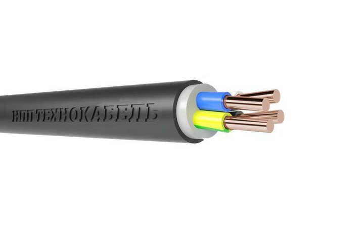 фото - Кабель ППГнг(А)-HF 4х2.5 ОК (N) 0.66кВ (м) Технокабель 00-00148263