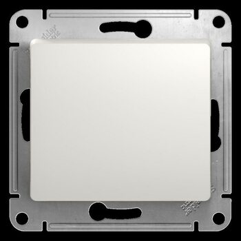 фото - Переключатель перекрестный 1-кл. СП Glossa 10А IP20 (сх. 7) 10AX механизм бел. SE GSL000171