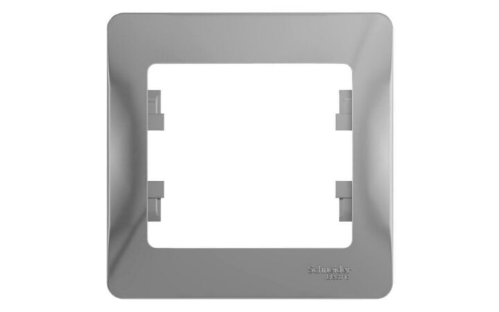 фото - Рамка 1-м Glossa алюм. SE GSL000301