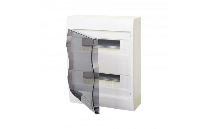 фото - Бокс навесной ОП City9 Box 2 ряда 24мод. с прозр. дверцей SE EZ9E212S2SRU