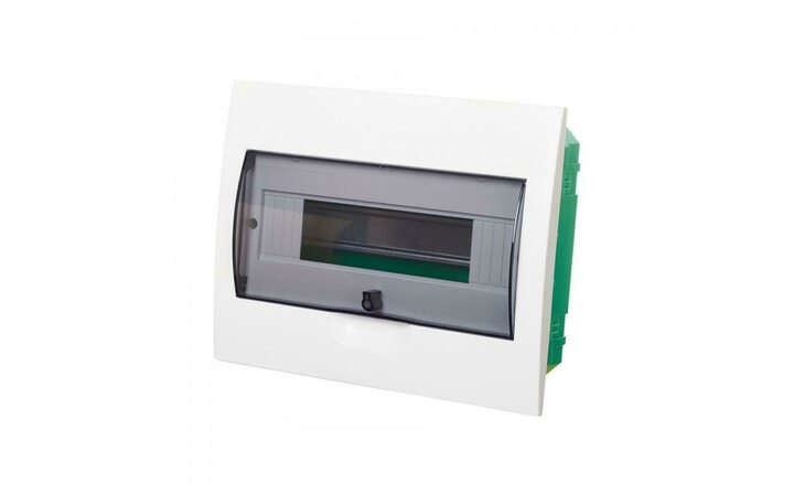 фото - Бокс встраиваемый СП City9 Box 1 ряд 12мод. с прозр. дверцей SE EZ9E112S2FRU