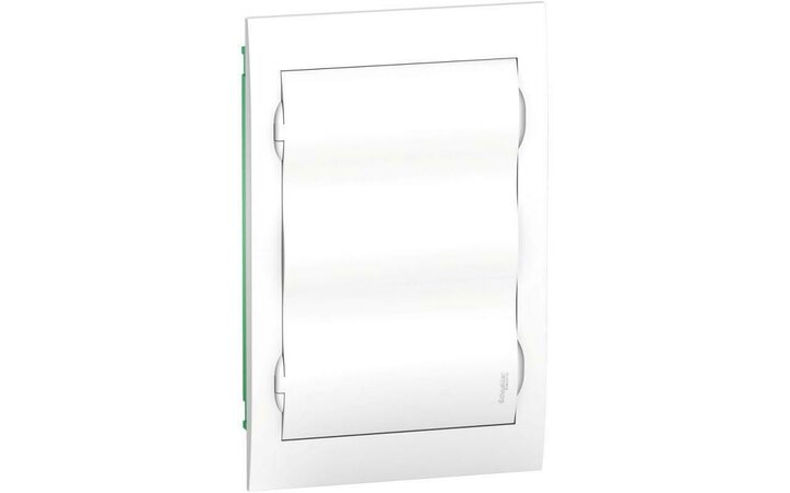 фото - Бокс встраиваемый СП City9 Box 3 ряда 36мод IP40 IK07 80А 2 клеммы с бел. дверцей SE EZ9E312P2FRU