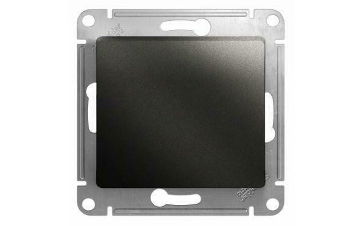 фото - Переключатель перекрестный 1-кл. СП Glossa 10А IP20 (сх. 7) 10AX механизм антрацит SE GSL000771
