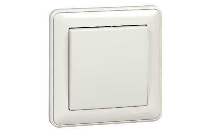 фото - Выключатель 1-кл. СП W59 10А IP20 10AX в сборе бел. SE VS110-154-18