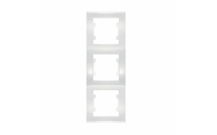 фото - Рамка 3-м Бриллиант верт. бел. UNIVersal 7947472