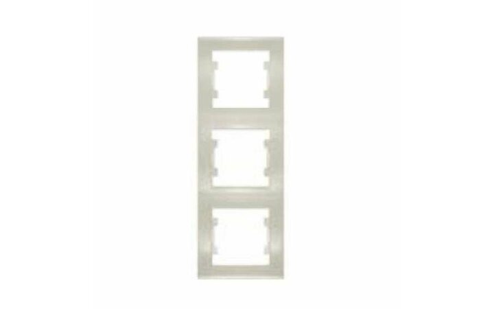 фото - Рамка 3-м Бриллиант верт. сл. кость UNIVersal 7948691