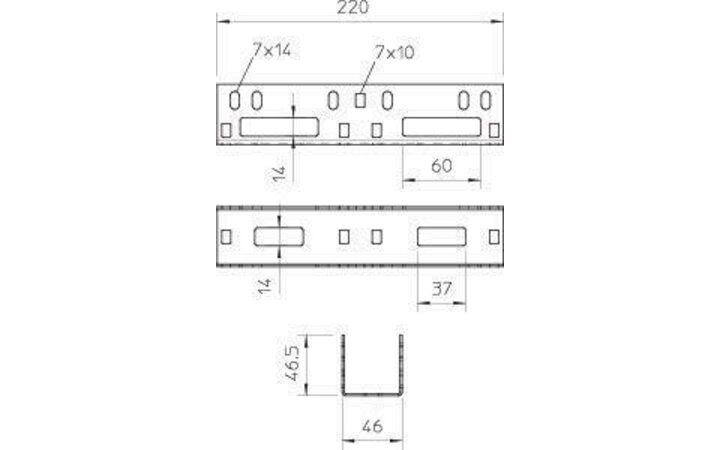 фото - Соединитель продольный VF AZK 50 FS OBO 6066615