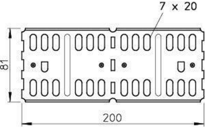фото - Комплект соединительный для лотка H85 гор. цинк RLVL 85 FT (болт+гайка) OBO 6067816