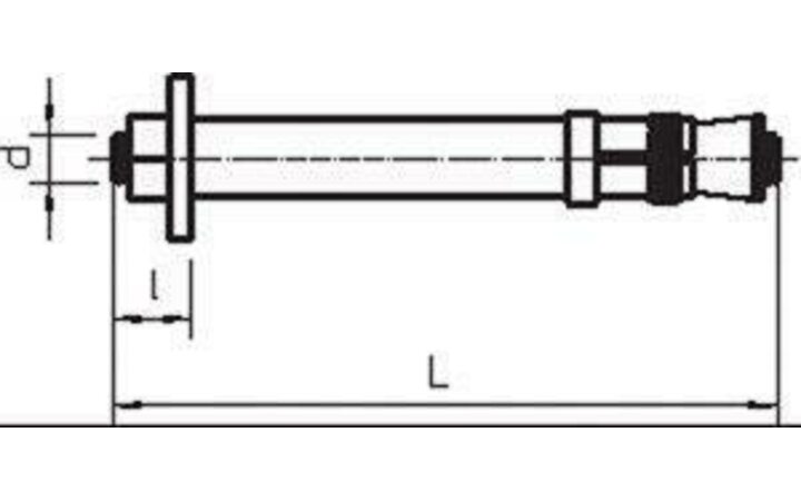фото - Анкер усиленный М12х120 FH II 18х80 OBO 3498743