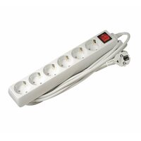 Удлинитель 6х5м с заземл. 16А EX-06GS-500 3.5кВт ПВС 3х1 с выкл. JazzWay 3326197