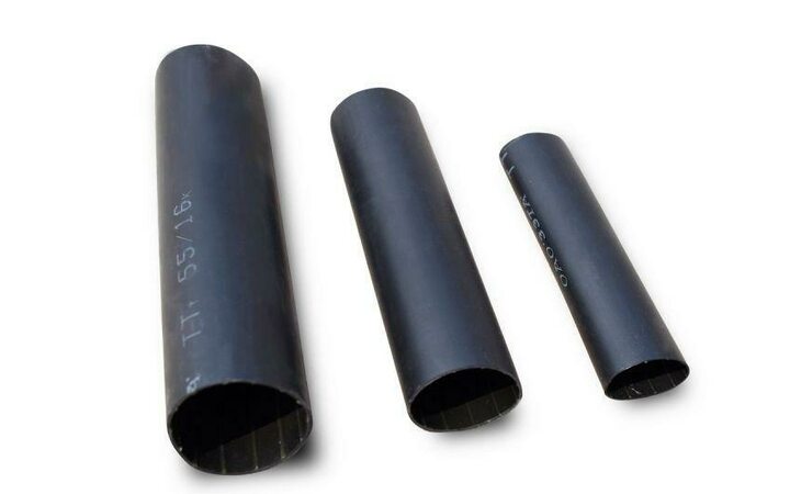 фото - Трубка термоусадочная среднестен. ТТс 95/25 с клеем черн. (дл.1.22м) ЗЭТАРУС zeta21579