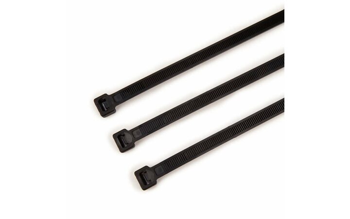 фото - Хомут кабельный FS 550 DW-C 9х550 P6.6 черн. для использования вне помещений устойчивый к УФ (уп.100шт) 3М 7000035313