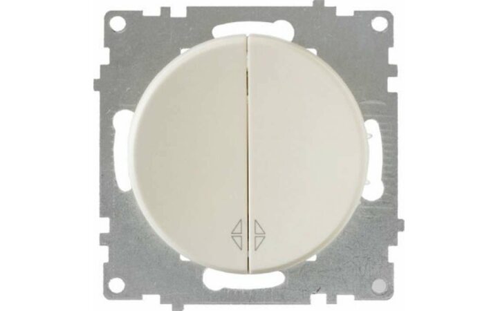 фото - Переключатель 2-кл. СП Florence механизм беж. (1E31601301) OneKeyElectro 2172800