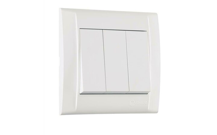 фото - Выключатель 3-кл. Defne 1вх. 3вых. Makel 42001091