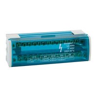 Шина 'N' нулевая на DIN-рейку в корпусе 2х15 групп КЭАЗ 143227