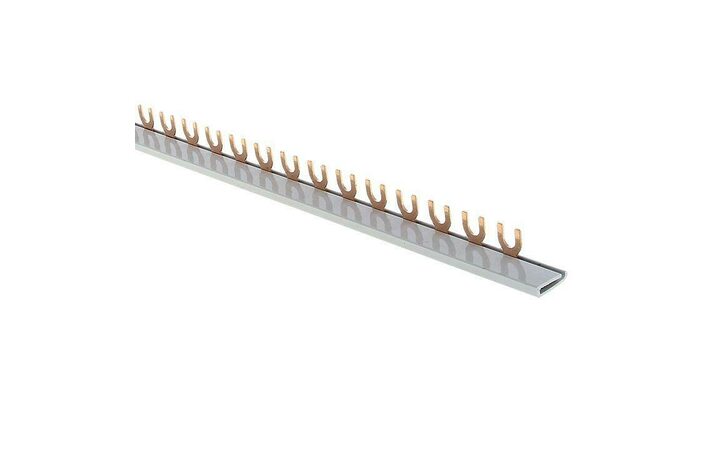 фото - Шина соединительная типа FORK для 1-ф нагр. 63А 54 мод. EKF fork-01-63