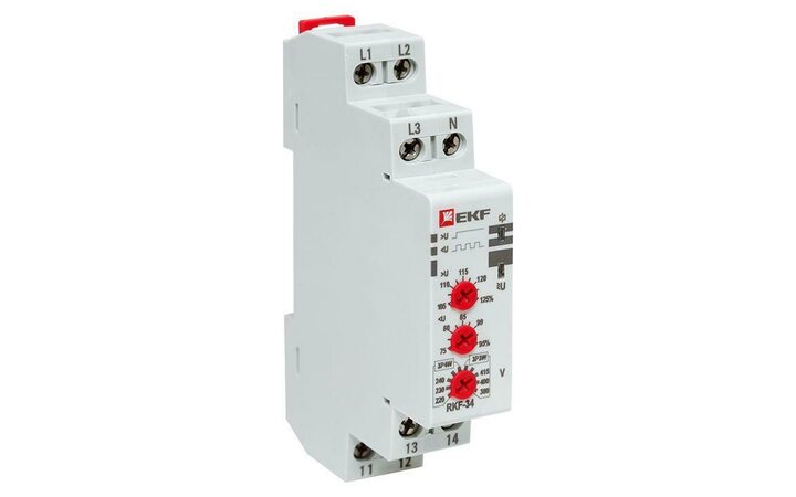 фото - Реле контроля фаз RKF-34 PROxima EKF rkf-34