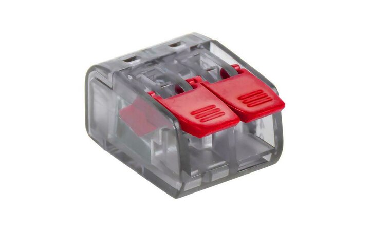 фото - Клемма строительно-монтажная СМК 221-412 2-проводная 0.2-4кв.мм (уп.100шт) PROxima EKF plc-smk-221-412